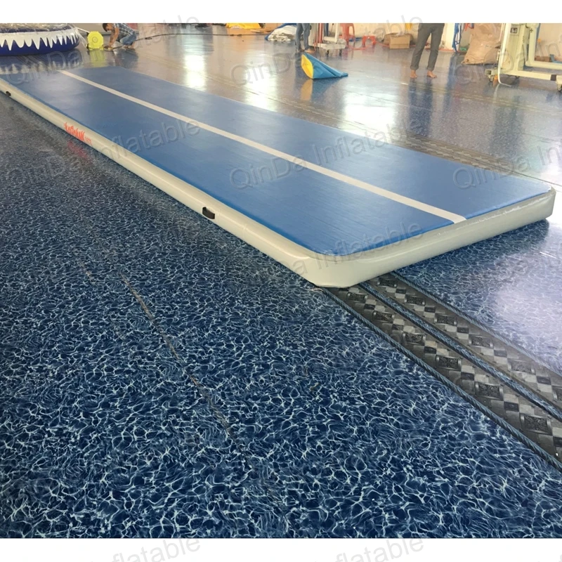 Дешево Дешевый надувной коврик для упражнений, надувные гимнастические коврики, игровое наземное оборудование