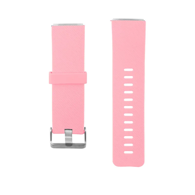 pink Быстросъемный однотонный Браслет для Fitbit Blaze, сменный ремешок для часов, аксессуары для Fitbit Blaze, умный ремешок для часов - Цвет ремешка: pink