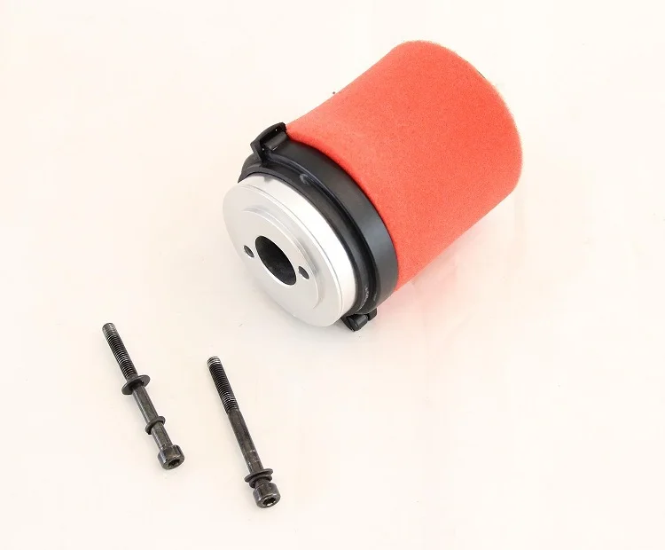 

baja Metal air filter quick release assembly containing air filter cotton and skeleton (sliver color)