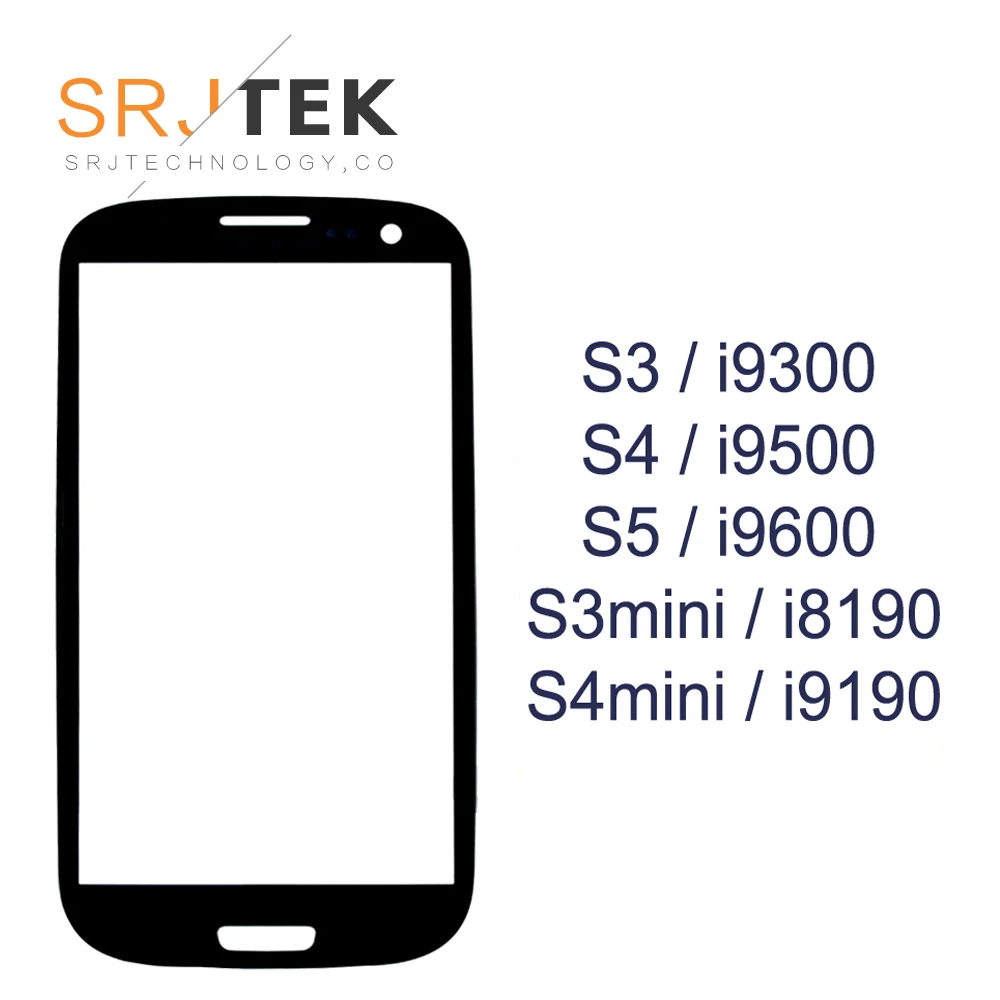 Передняя Панель для samsung Galaxy S3 Neo S4 S5 мини i8190 i9190 i9600 Сенсорный экран сенсорный ЖК