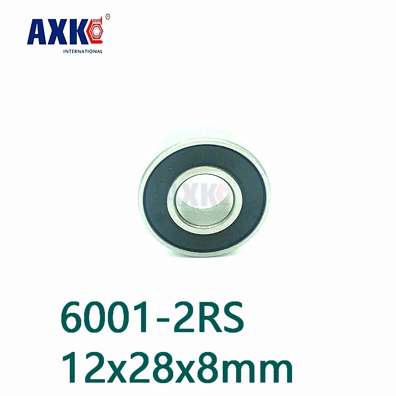Axk 6001 2rs Rs Гибридный Керамический шарикоподшипник с глубоким желобом 12x28x8 мм|Валы|