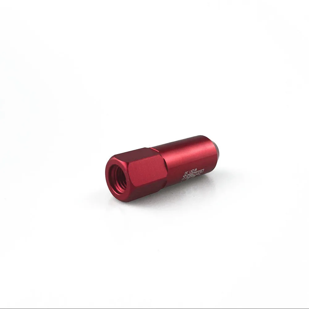 M12X1.25 20 шт. Bl Jdm стиль алюминиевый Расширенный тюнер Колесные гайки для колесных