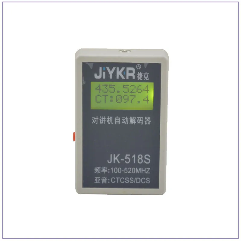 Новое поступление JK-518S портативная частота CTCSS &amp DCS 2 в 1 счетчик частоты 100-520 МГц