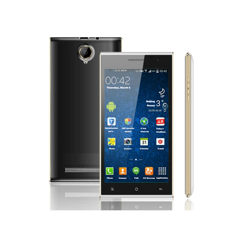 Anitech 3 Г 5.0 &quotДюймовый Оригинальный Смартфон Android 5.1 Мобильный Телефон Dual SIM