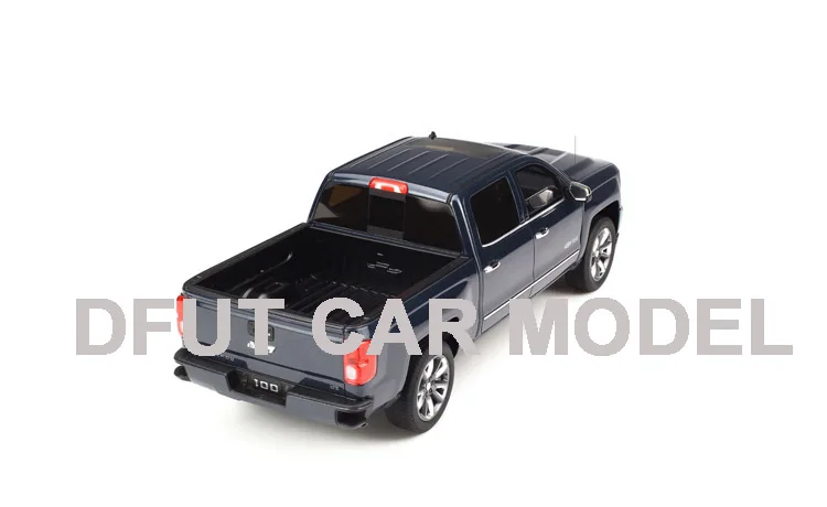 Игрушечный автомобиль из 1:18 сплава Silverado модель автомобиля Детские игрушечные машинки оригинальные авторизованные Аутентичные детские игрушки