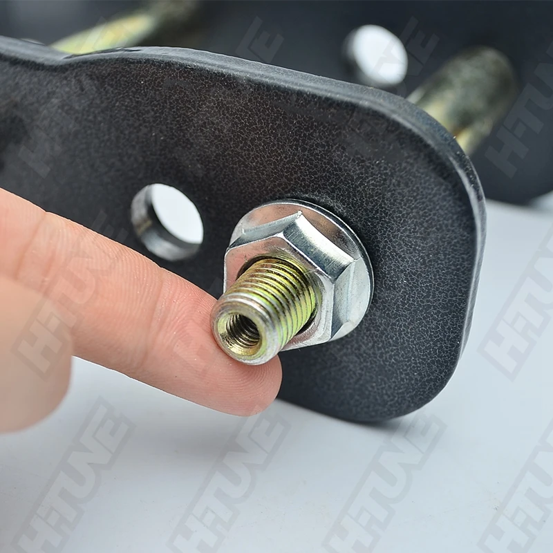 H TUNE 4x4 аксессуары 2 &quotЗадняя подвеска Расширенная рессора Greasable Shackles Kits для D MAX 2012