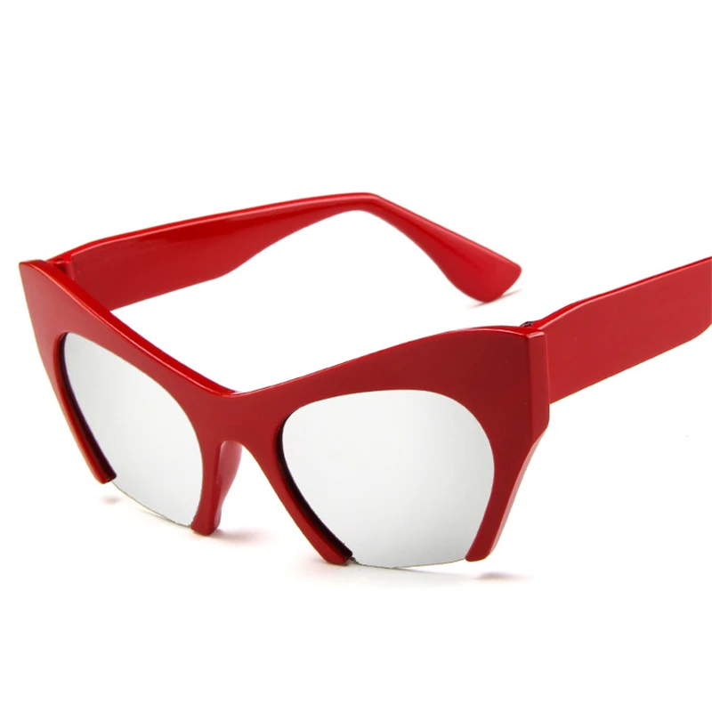 SUMONDY Винтажные Солнцезащитные очки кошачий глаз женские брендовые дизайнерские