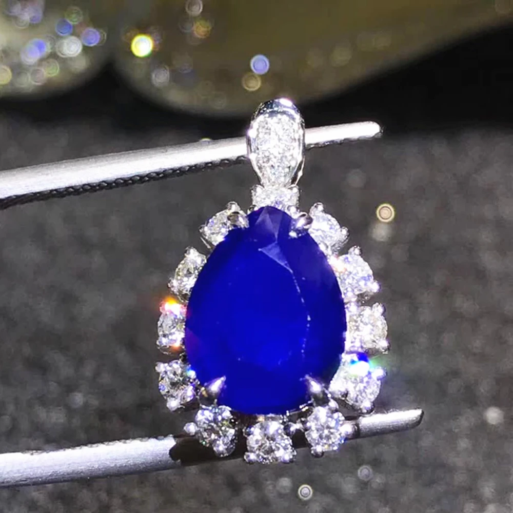 Драгоценный камень ювелирные изделия оптом Роскошные 18k золото Южная Африка