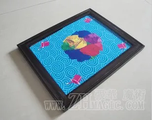 Весенние цветы рамка волшебные трюки высокое качество противоположный букет