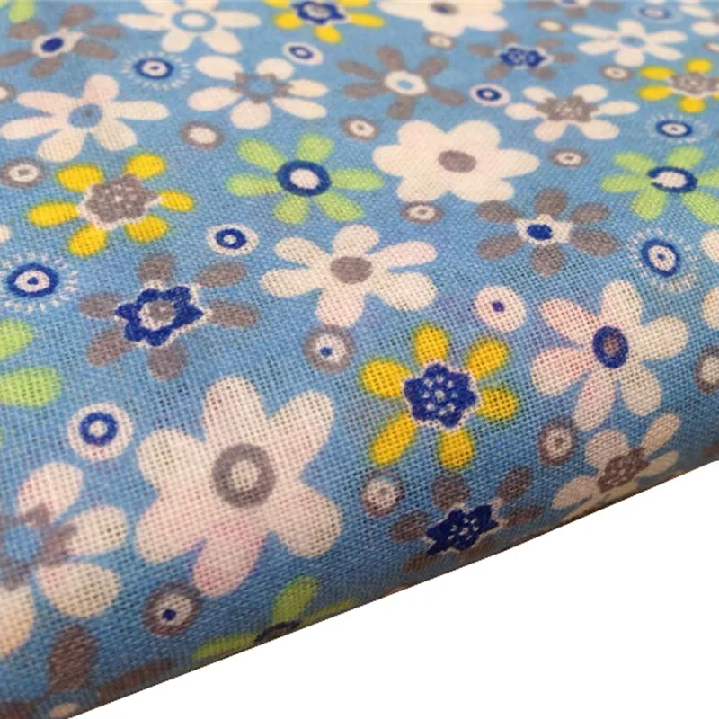 7 шт. хлопковые ткани в виде подсолнуха 25 х25 см|sunflower cotton fabric|fabrics for patchworkcotton fabric |