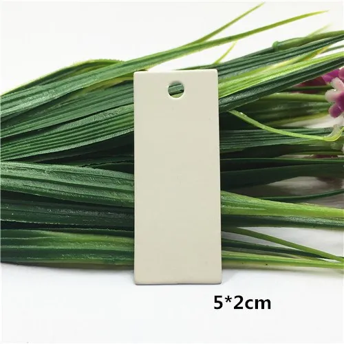 5x2cm white 100 шт/партия многостильная крафт пустая карта-метка на вешалку этикетки для карточек ручной работы в подарок крафт заметки этикетки для коробки/сумки - Цвет: 5x2cm white