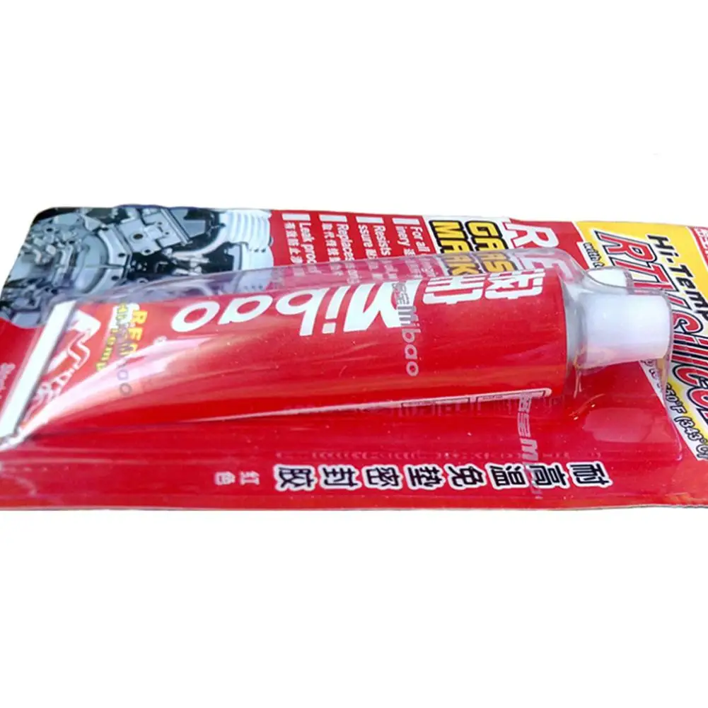 

New 2019 Automotive Mechanical Seal Glue Free Gasket Sealant Red Glue 85g Leak-proof Electronic Seal Glue Silicone Seal