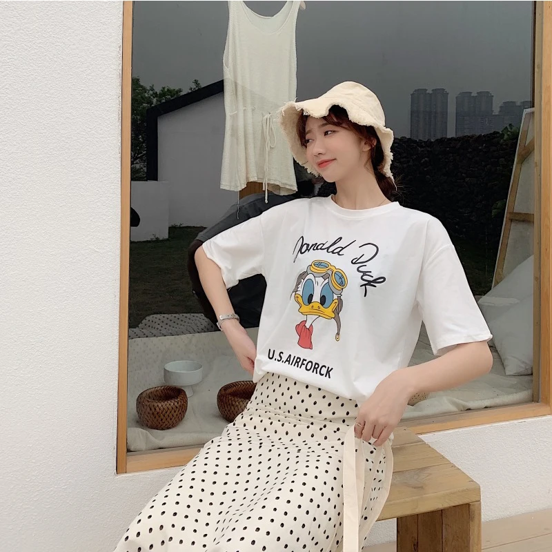 Футболка женская с коротким рукавом летняя 2019|Футболки| |