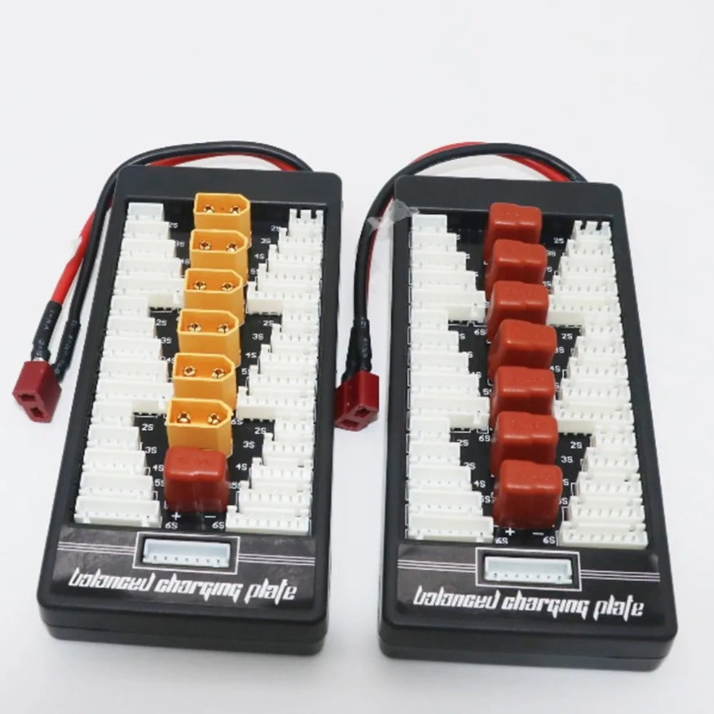 HotRc XT60 2 S-6 S разъем Lipo батарея параллельная зарядка плата для RC IMAX B6 зарядное
