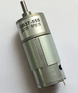 37GB555 микро DC мотор редуктор положительный Реверс регулятор скорости двигателя