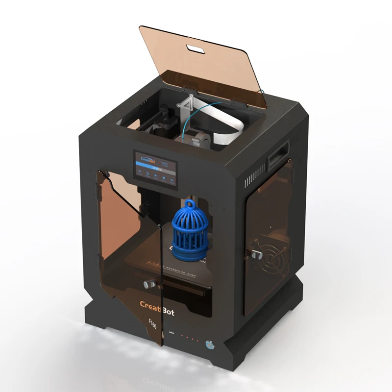 Закрытый металлический чехол маленькая 3d печатная машина 160*160*200 мм Creatbot F160 PEEK