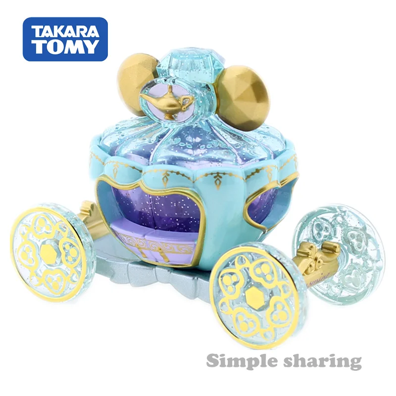 Takara Tomy Tomica pixar disney ювелирные изделия Жасмин Принцесса автомобиль игрушка литья