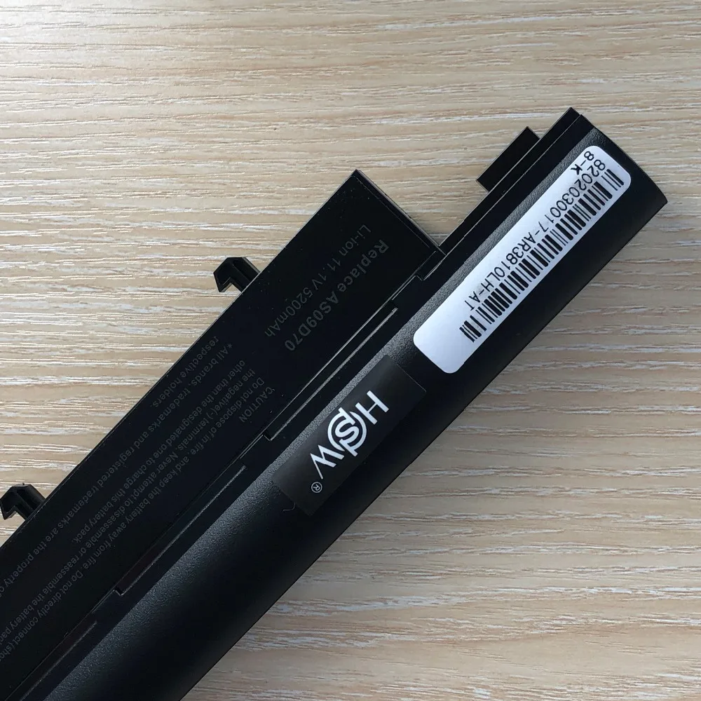 Аккумулятор HSW для ноутбуков Acer черный аккумулятор Aspire 3810 5810 3810T 3810TZ 4810T 4810TG 5810T 5810TG