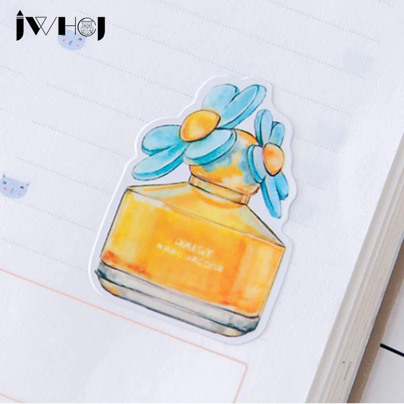 25 шт./пакет милые флаконы для духов бумажная наклейка детские подарочные