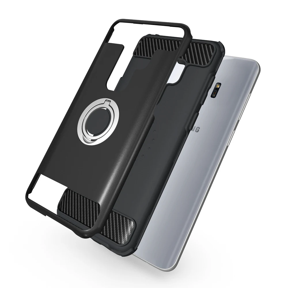 Прочный кольцо Броня держатель чехол для телефона samsung Galaxy S9 Plus S 9 S9plus 9s 9plus SM G960 G965