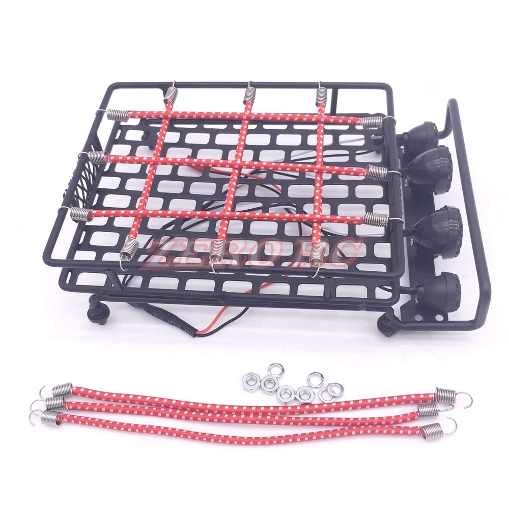 Металлический багажник на крышу с 4 белсветодиодный светильник 9 шт. эластичных