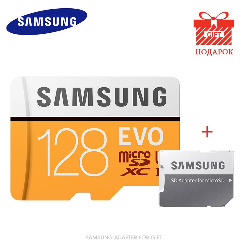 Модные SAMSUNG карта памяти Micro SD карты памяти 32 ГБ, 64 ГБ, 128G 256 class 10 Micro SD карты SDHC/SDXC карты памяти EVO объемом памяти 32 Гб или 64 ГБ, TF модуль памяти TransFlash Micro SD карты