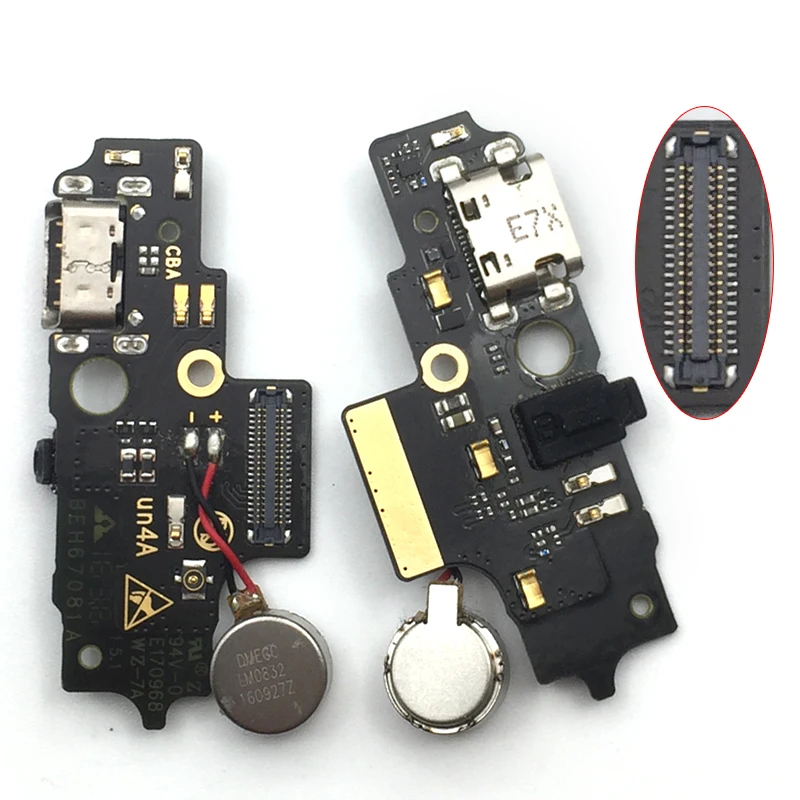 Для ZTE Axon 7 mini Axon7 B2017 B2017G Axonmini док-станция usb зарядка Нижняя плата гибкий кабель соединительные детали