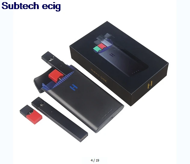 2019 Newest Hippo One Power Bank 1500mAh Mini Charging Box Portable Charger Case for Jul Pod Cartridge Vaporizer Kit | Электроника