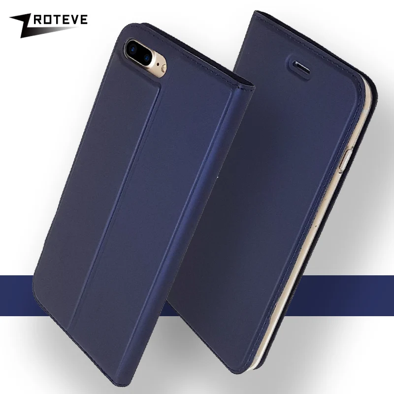 Чехол для iPhone 8 ZROTEVE Кожаный флип чехол 7 plus кожаный кошелек Plus iPhone8 чехол|case for
