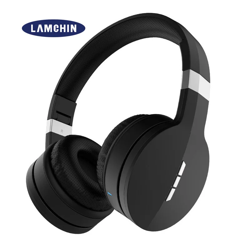Black Silver Складные беспроводные наушники HIFI Casque аудио Bluetooth наушники дисплей питания стерео бас гарнитура с микрофоном Поддержка SD TF карта - Цвет: Black Silver