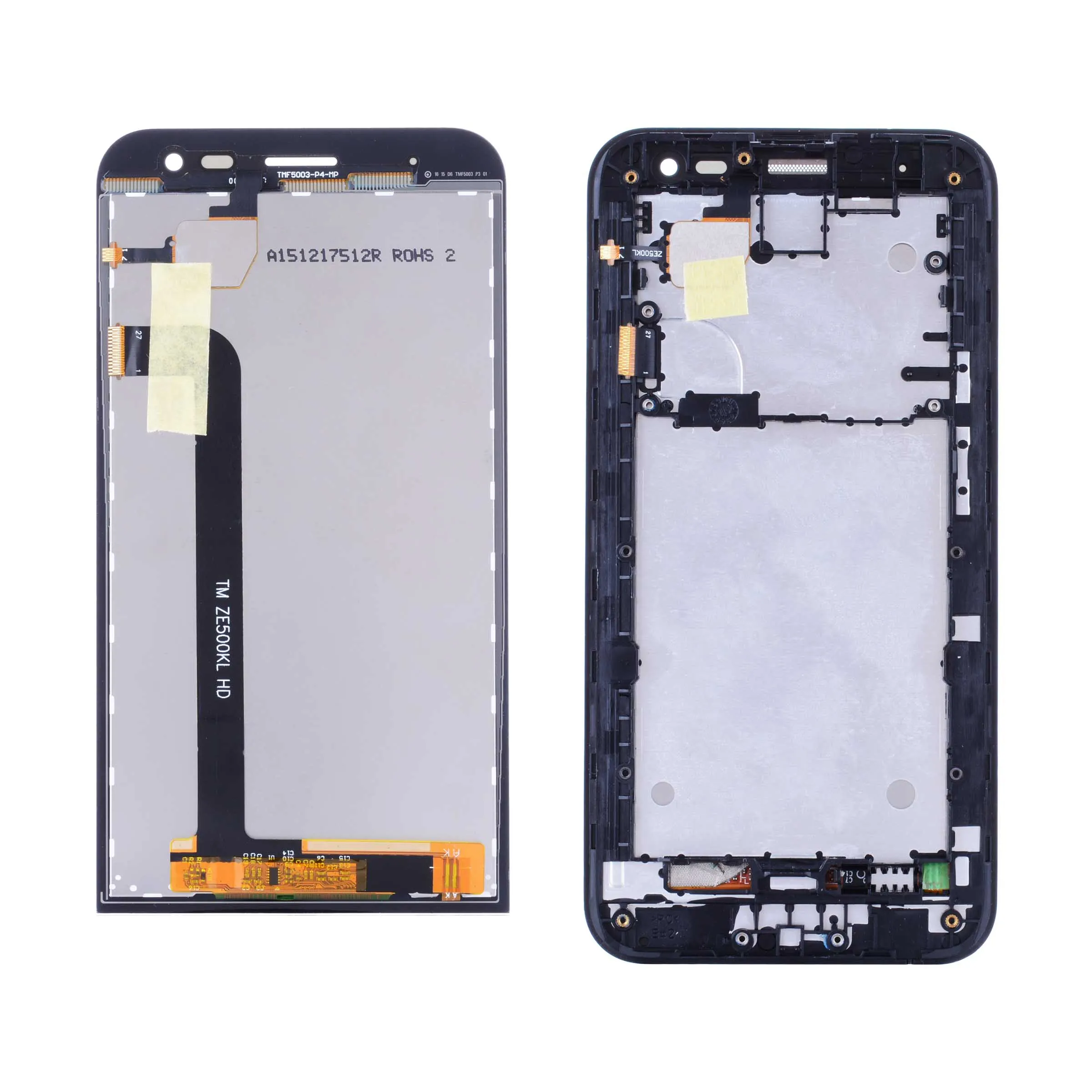 Дисплей для ASUS Zenfone 2 Laser ZE500KL LCD ZE500KG в сборе с тачскрином на рамке Оригинал
