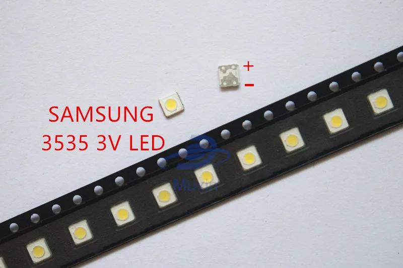 Оптовая продажа светодиодная подсветка для телевизора Samsung 2000 шт./лот SMD 1 Вт 3537 3535