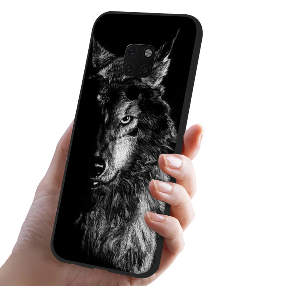 WEBBEDEPP Белый Волк арт bozкурт Nefesi ТПУ чехол для Huawei P10 P20 P30 Lite Pro Mate 10 20 P Smart 2019 мягкий |