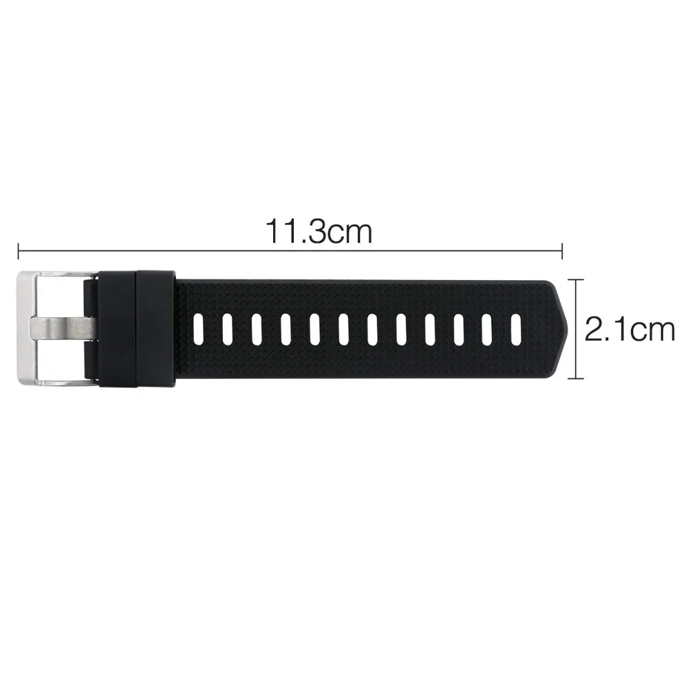 Honecumi удлинитель ремешок для Fitbit Charge 2/Charge HR силиконовый браслет дизайн большого