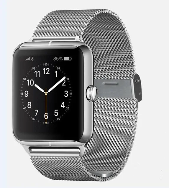 Fsoran Z50 новые моды Bluetooth Смарт Часы Heart Rate сим карты TF Mp3 Mp4 SmartWatch совместим с Apple и