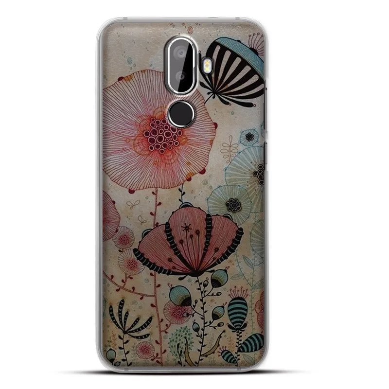 Модные чехлы для телефонов с рисунком из мультфильма Oukitel K5 жесткий пластиковый
