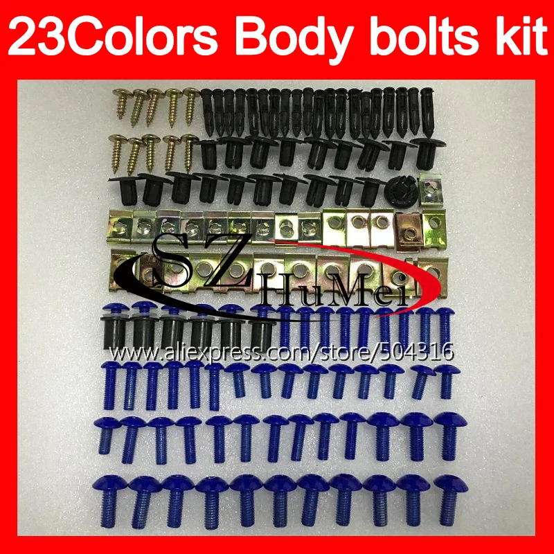 

Fairing bolts full screw kit For Triumph Daytona 675 02 03 04 05 06 07 08 2002 2003 2004 2005 2008 Windscreen bolt screws Nuts