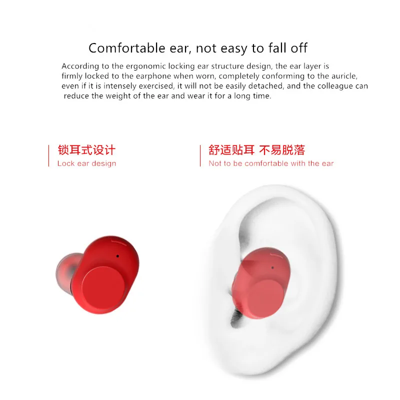 

i10 Bluetooth Earphone Wireless Headset Mini Earbuds Handsfree Bluetooth earpiece with Mic for iphone smart phone