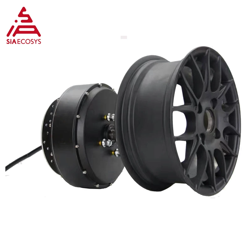 Съемный QS 3000 W 260 V4 измельчитель одиночного вала мотор для центрального движения для электрического автомобиля в-для центрального движения колеса по супер скидке