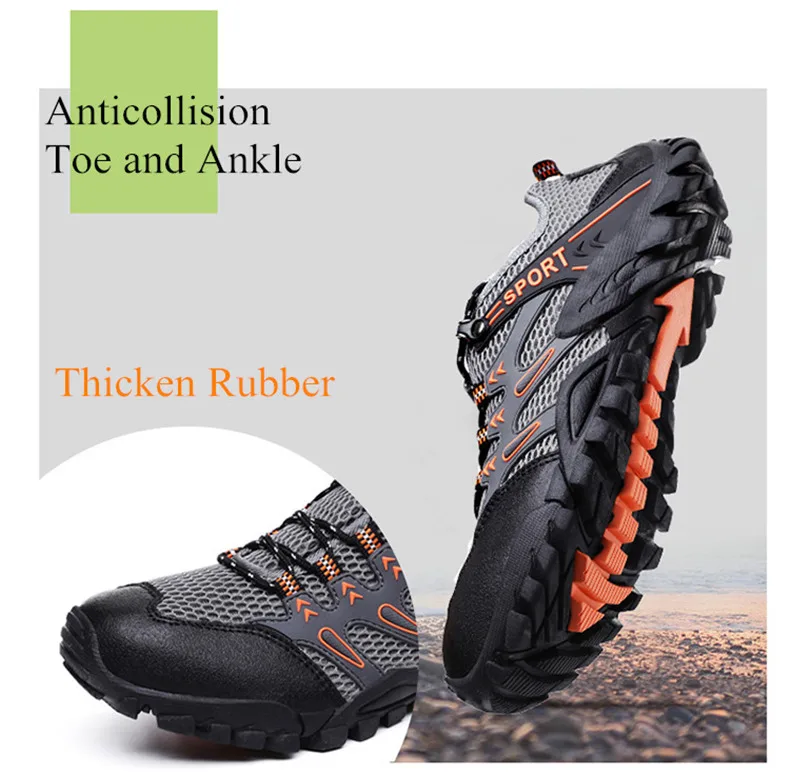 CAMEL JINGE/Новинка года; летняя Уличная обувь для мужчин; пляжная горный треккинг; дышащая водонепроницаемая Мужская походная обувь для кемпинга