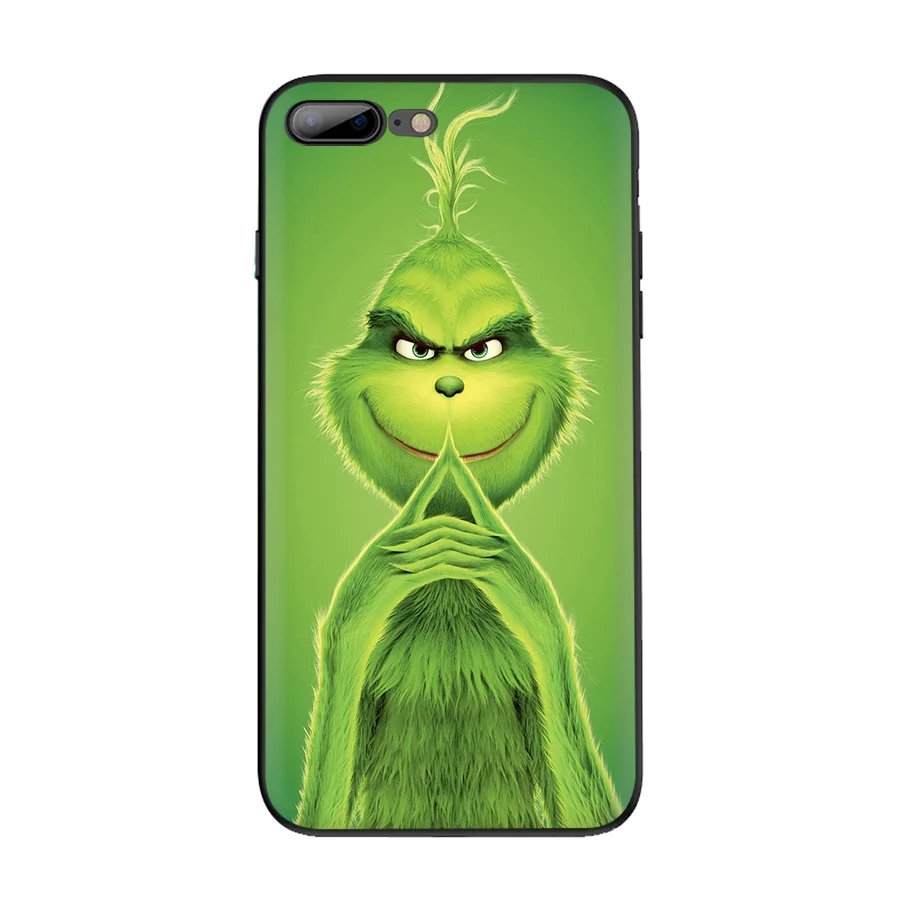B4 Зеленый Grinch клубный чехол для мобильного телефона TPU для iPhone 6 6s 7 8 Plus iPhone 11 Pro X XR XS Max XR SE 5 5S SE Защита Крышки - Цвет: B4