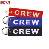 remove before flight car styling keychain new fashion keychain llaveros embroidery crew jewelry for porte cle moto aviation gift