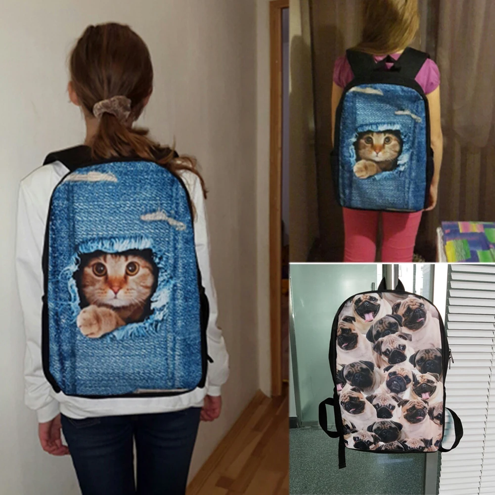 

FORUDESIGNS Animal Butterfly Floral School Bags Fashion Afro Girls Shoulder Book Bagpack for Women Casual Travel Beach Backpacks