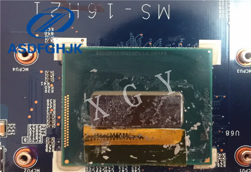 Материнская плата для ноутбука MSI GS60 материнская MS 16H21 16H2 VER: 1 DDR3L SR1PX