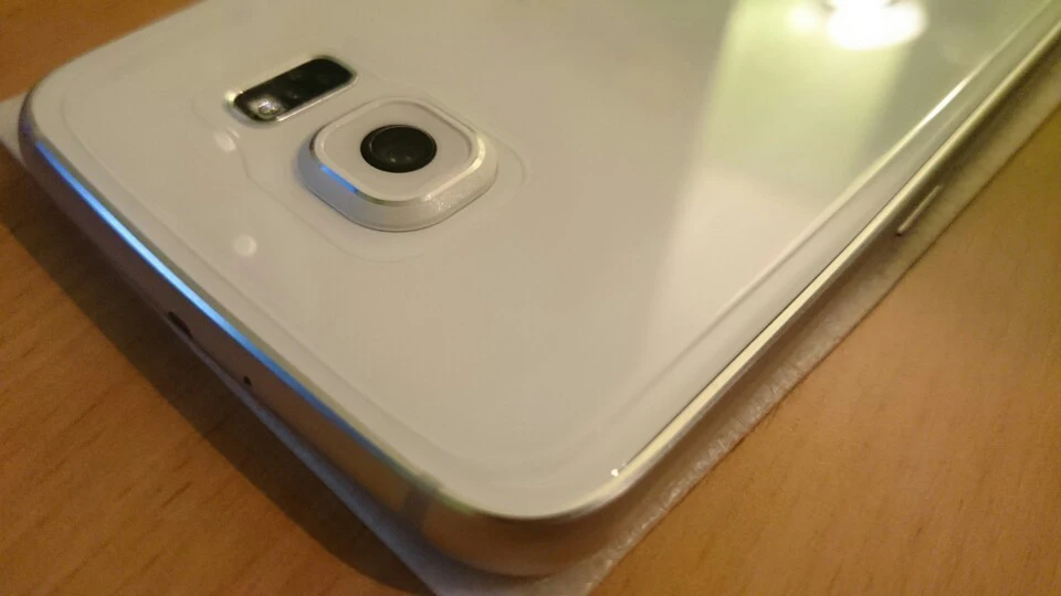 YKSPACE 9H 2.5D прозрачное заднее закаленное стекло для Samsung Galaxy S6 защита экрана от