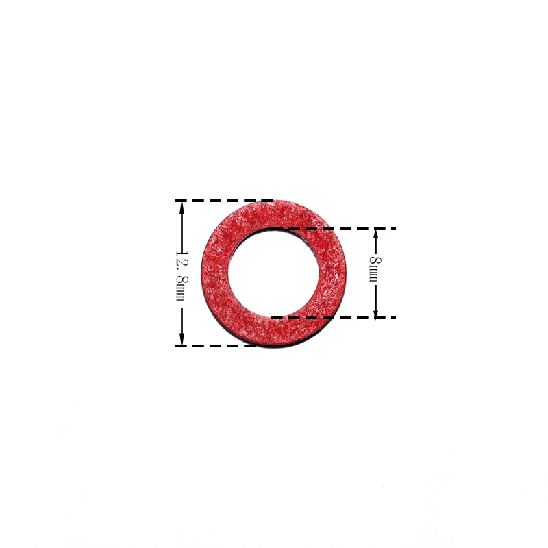 Красная уплотнительная прокладка нижний корпус для двигателя лодки Hidea