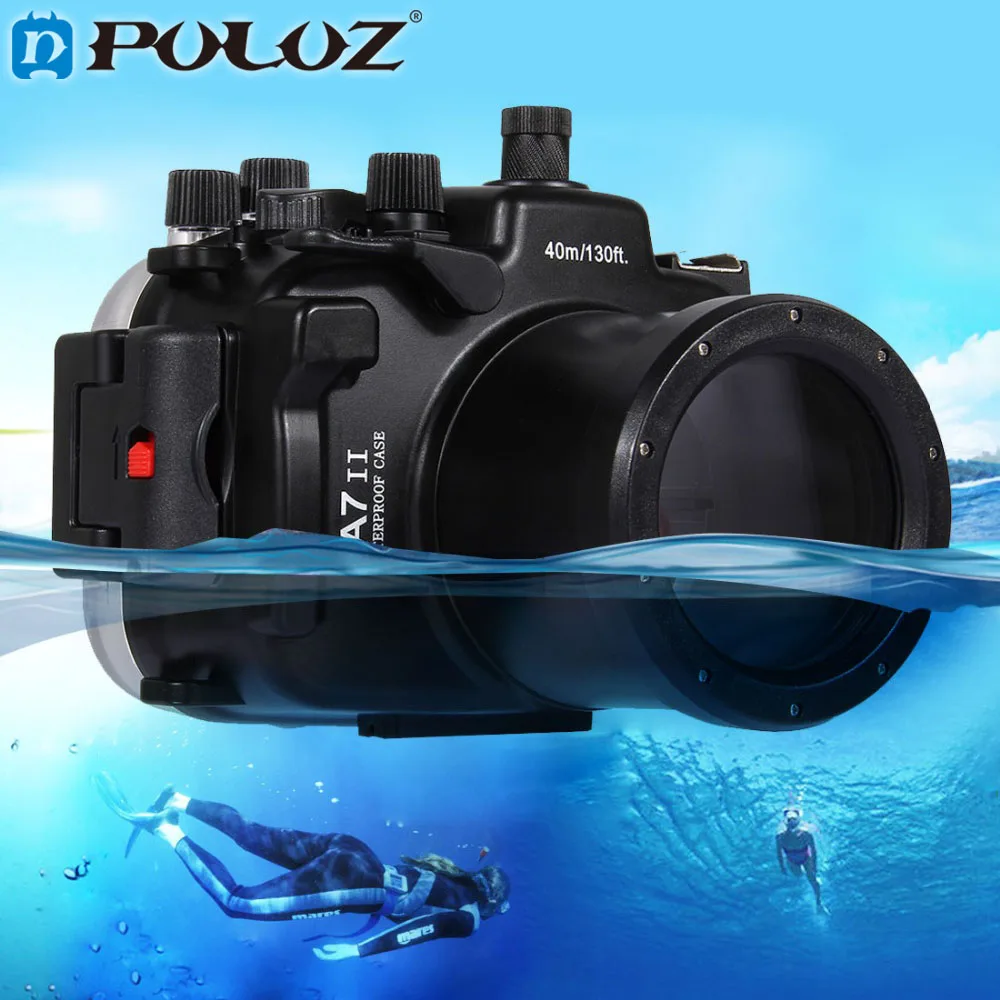 PULUZ PU7004 40 м 1560 дюймов 130 футов глубина подводного плавания Дайвинг чехол