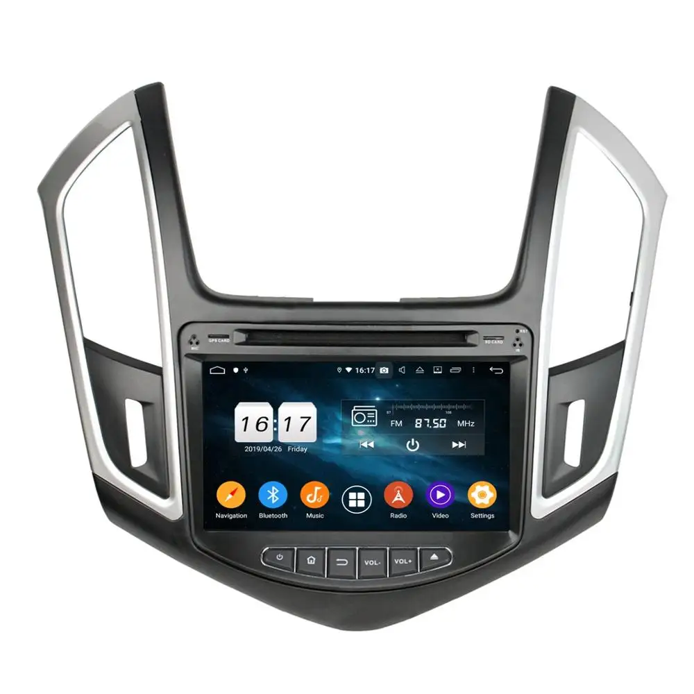 Автомагнитола CarPlay DSP PX6 4 + 64 ГБ Android 10 DVD GPS для Chevrolet Cruze 2013 2014 2015 Bluetooth 5 0 Wi-Fi легкое