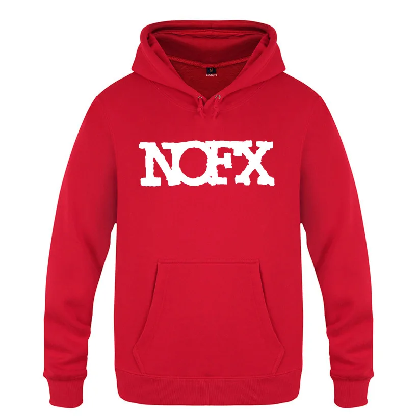 8 Мужские толстовки с капюшоном Music Rock NOFX с буквенным принтом флисовая мужская кофта-худи с длинным рукавом мужская Толстовка для катания на коньках пуловер в стиле хип-хоп пальто большого размера - Цвет: 8