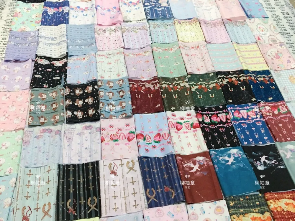 45*15 см Ткань Diy кукла ручной работы одежда шифон материал ткань шитье 20 см-30 см кукольная одежда Licca Blyth bjd 1/6 платье Лолита